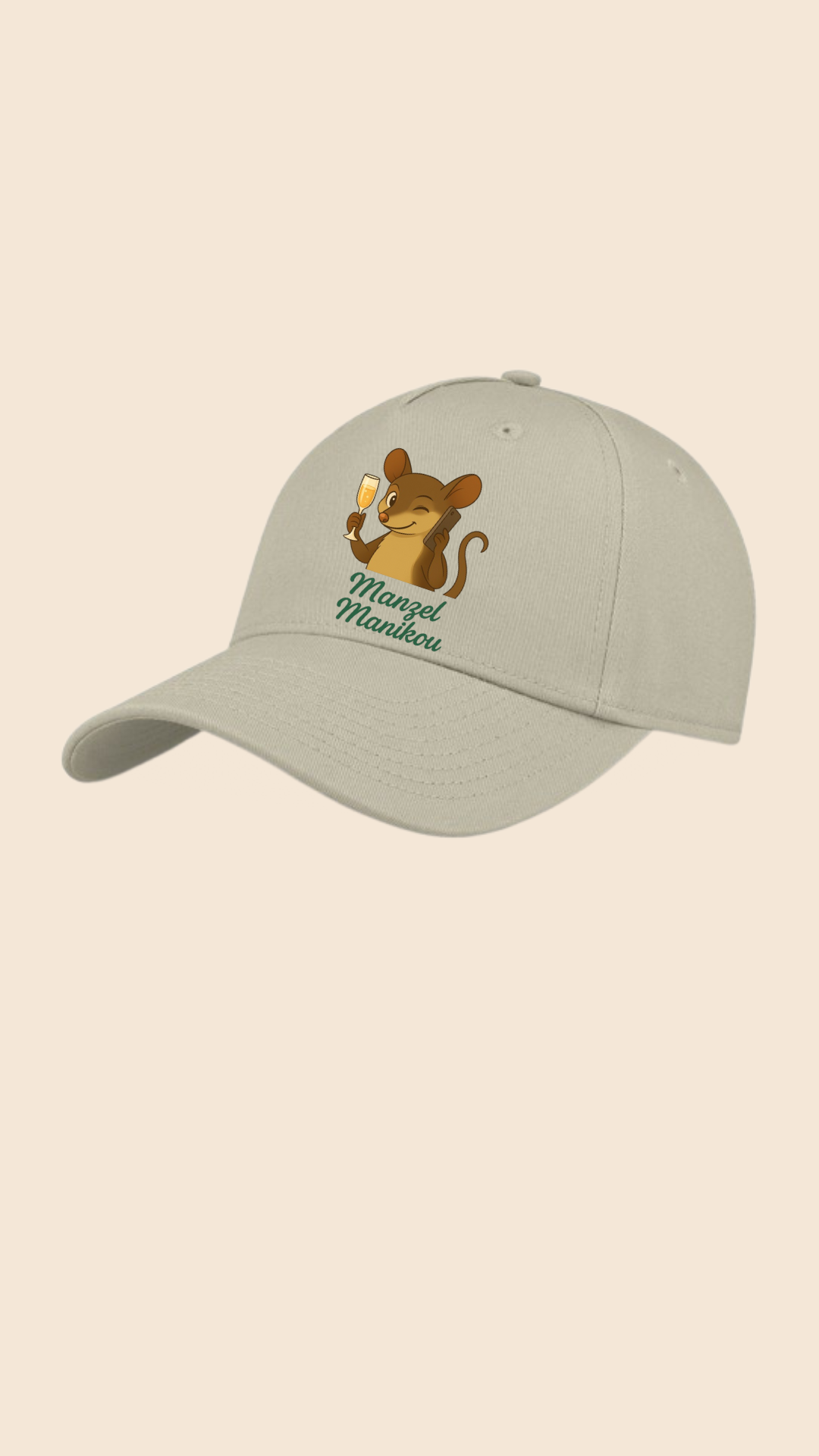 Manzel Manikou Casquette Baseball