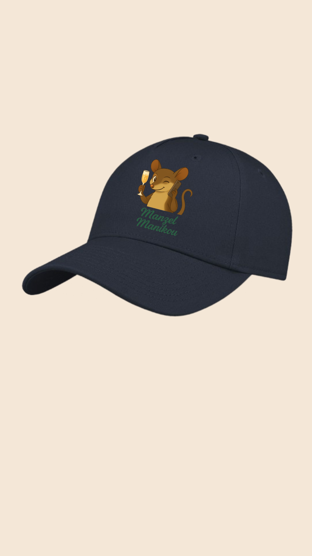 Manzel Manikou Casquette Baseball