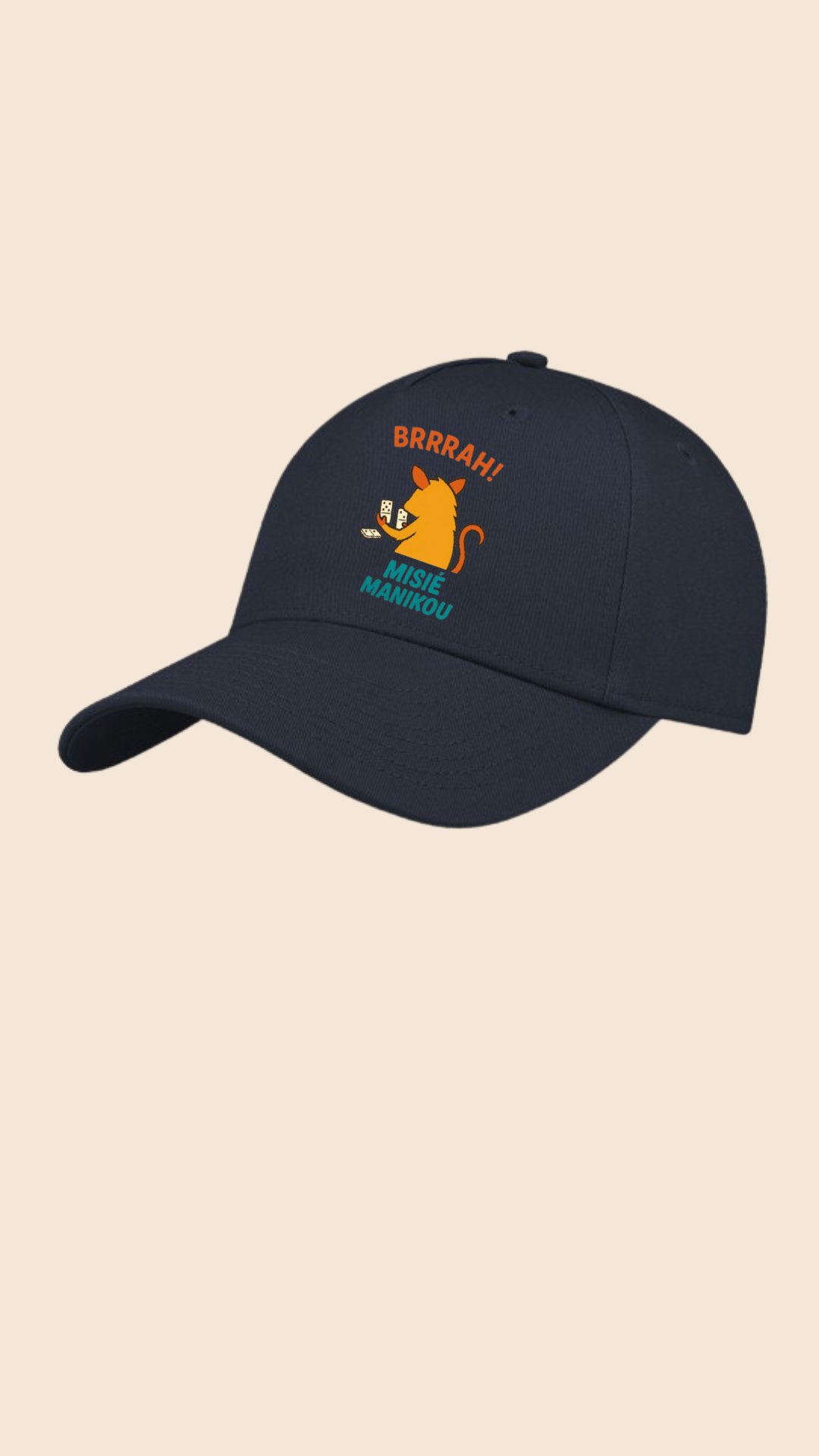 Misié Manikou Dominos Édition Casquette Baseball