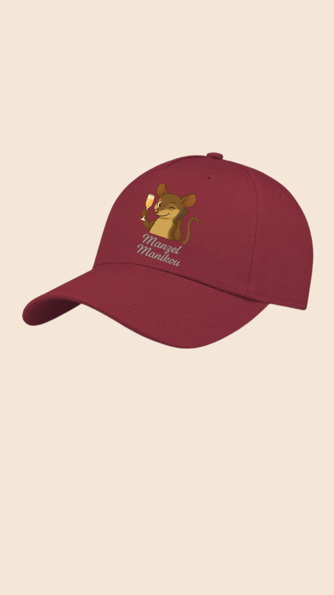 Manzel Manikou Casquette Baseball