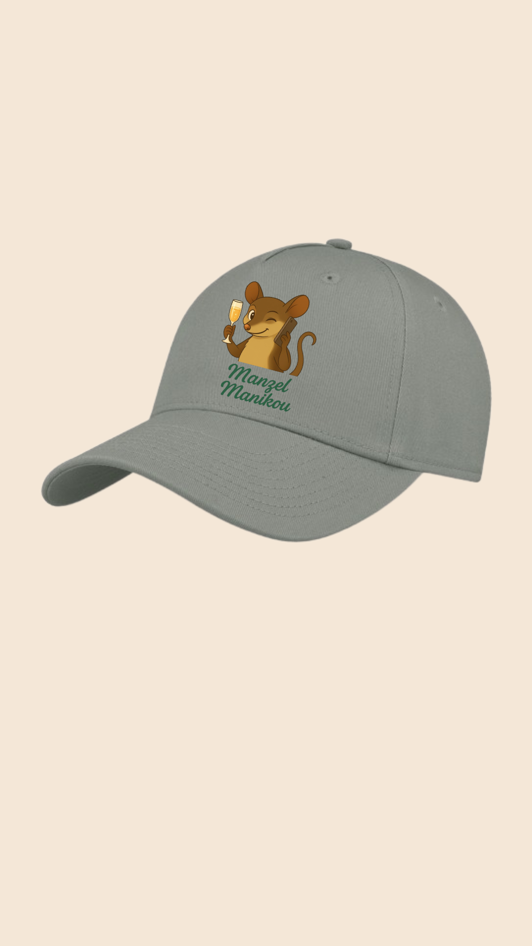 Manzel Manikou Casquette Baseball