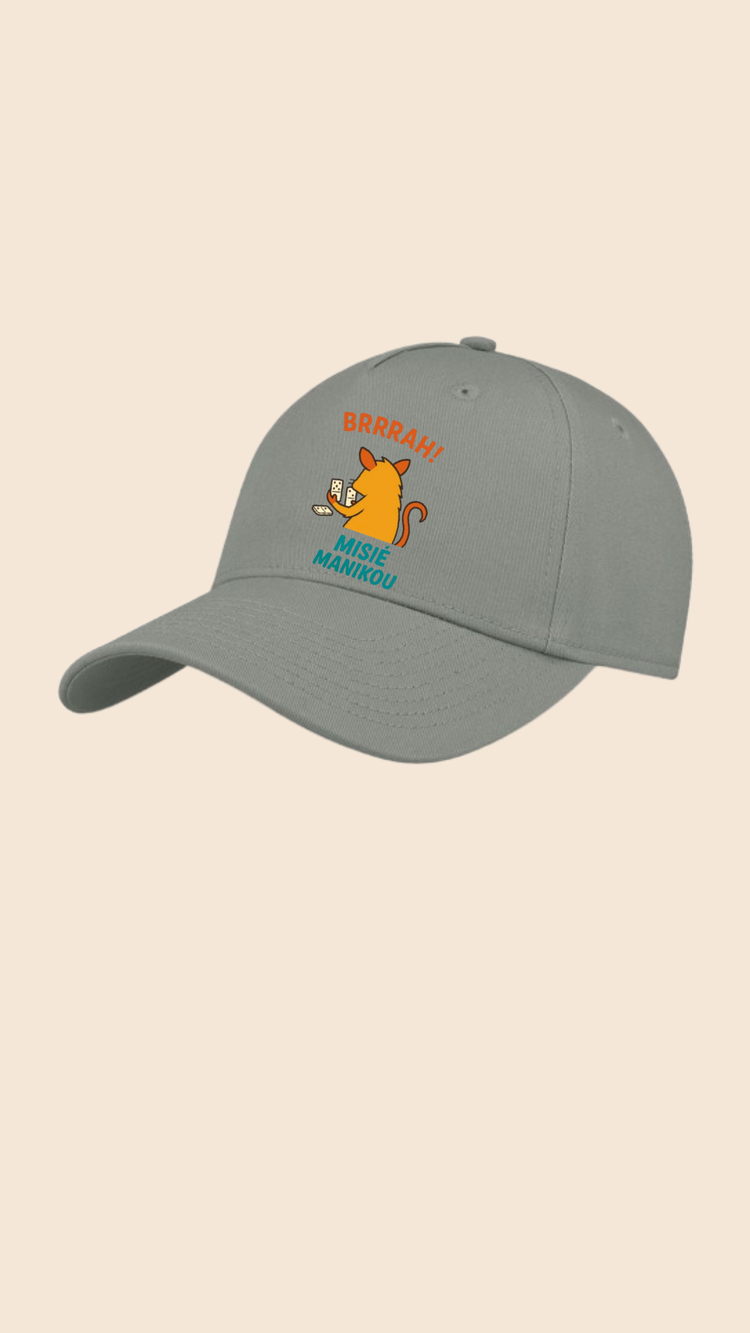 Misié Manikou Dominos Édition Casquette Baseball