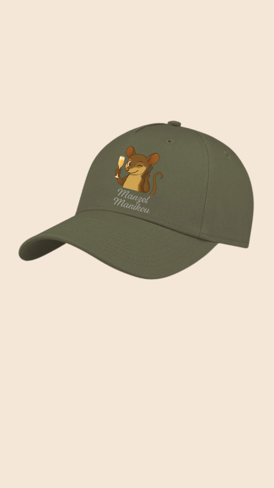 Manzel Manikou Casquette Baseball