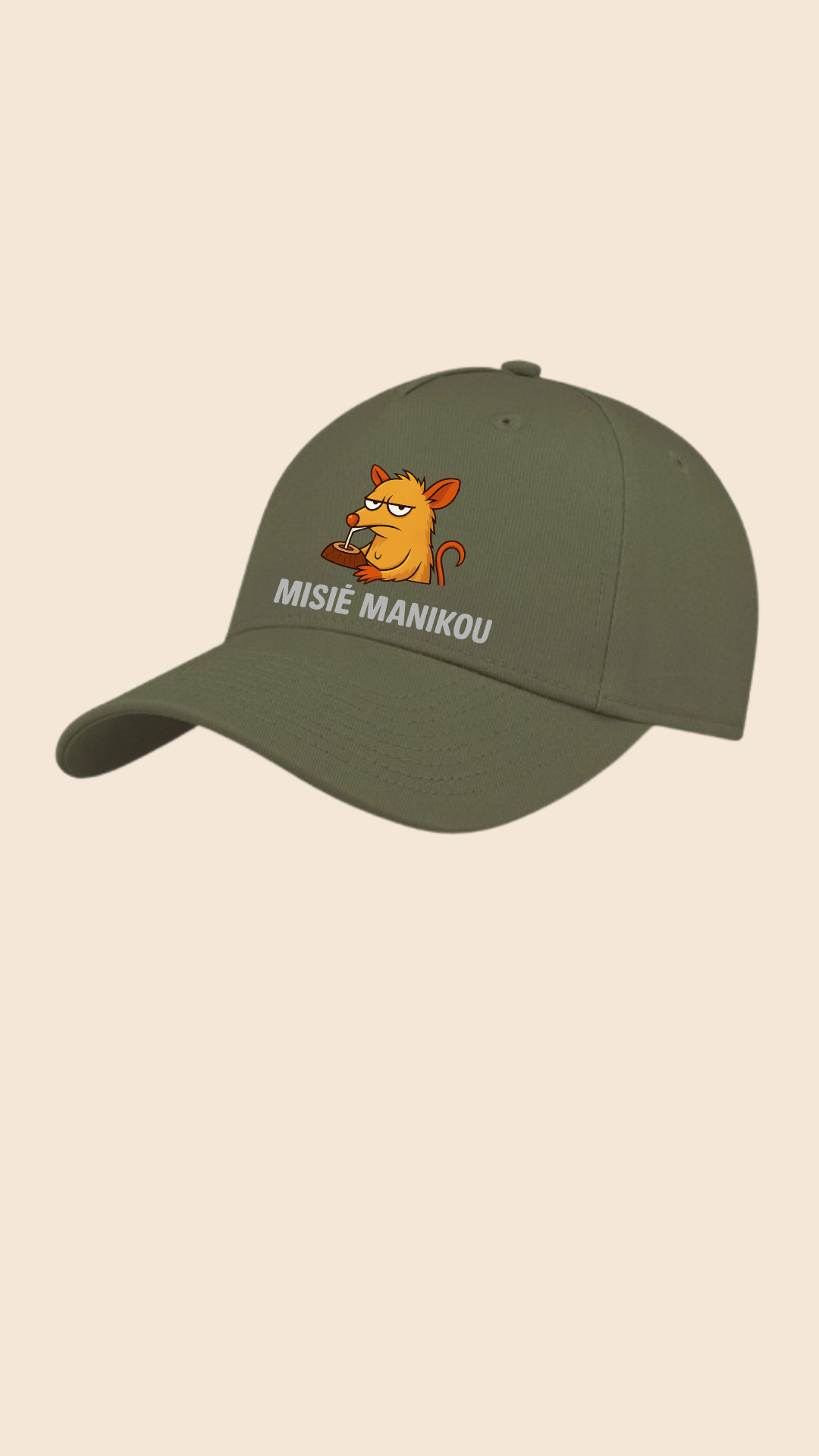 Misié Manikou Casquette Baseball