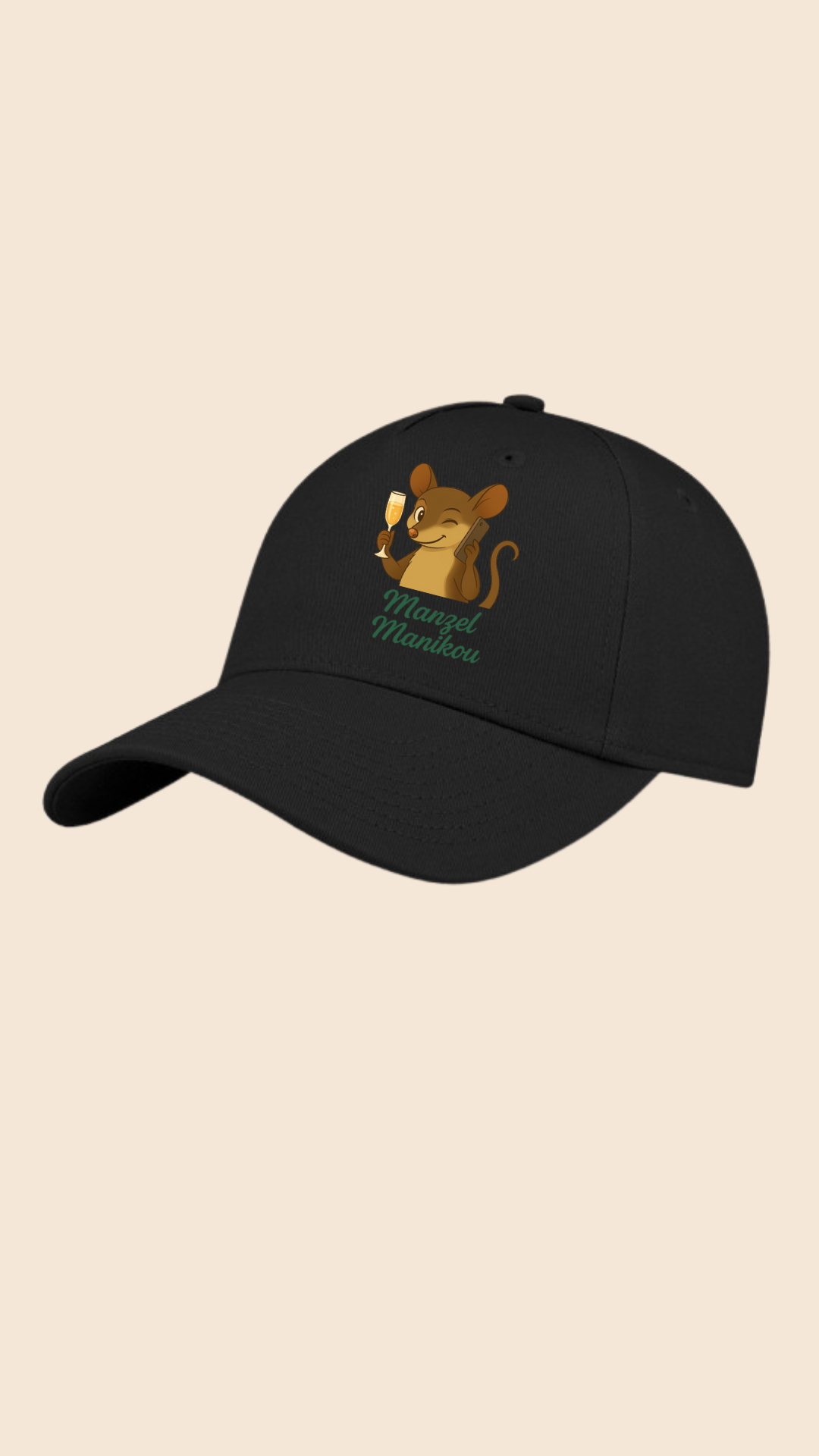 Manzel Manikou Casquette Baseball