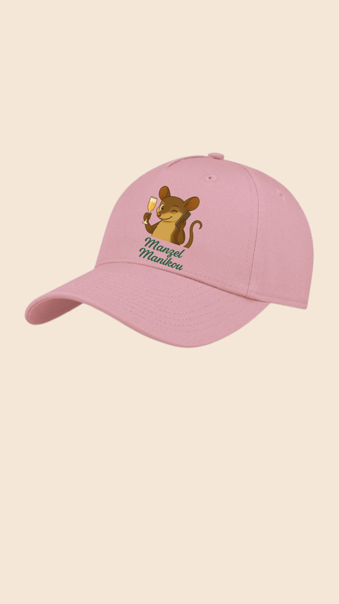 Manzel Manikou Casquette Baseball