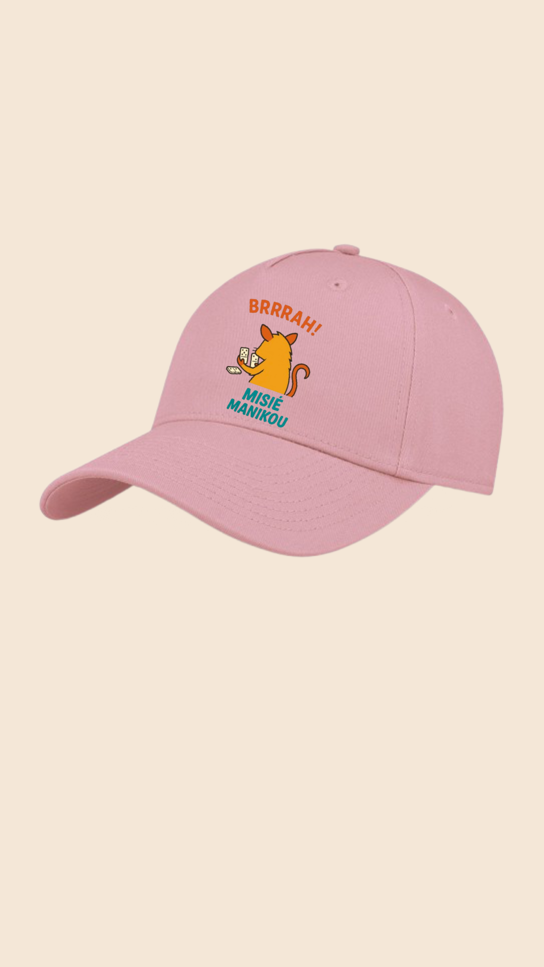 Misié Manikou Dominos Édition Casquette Baseball