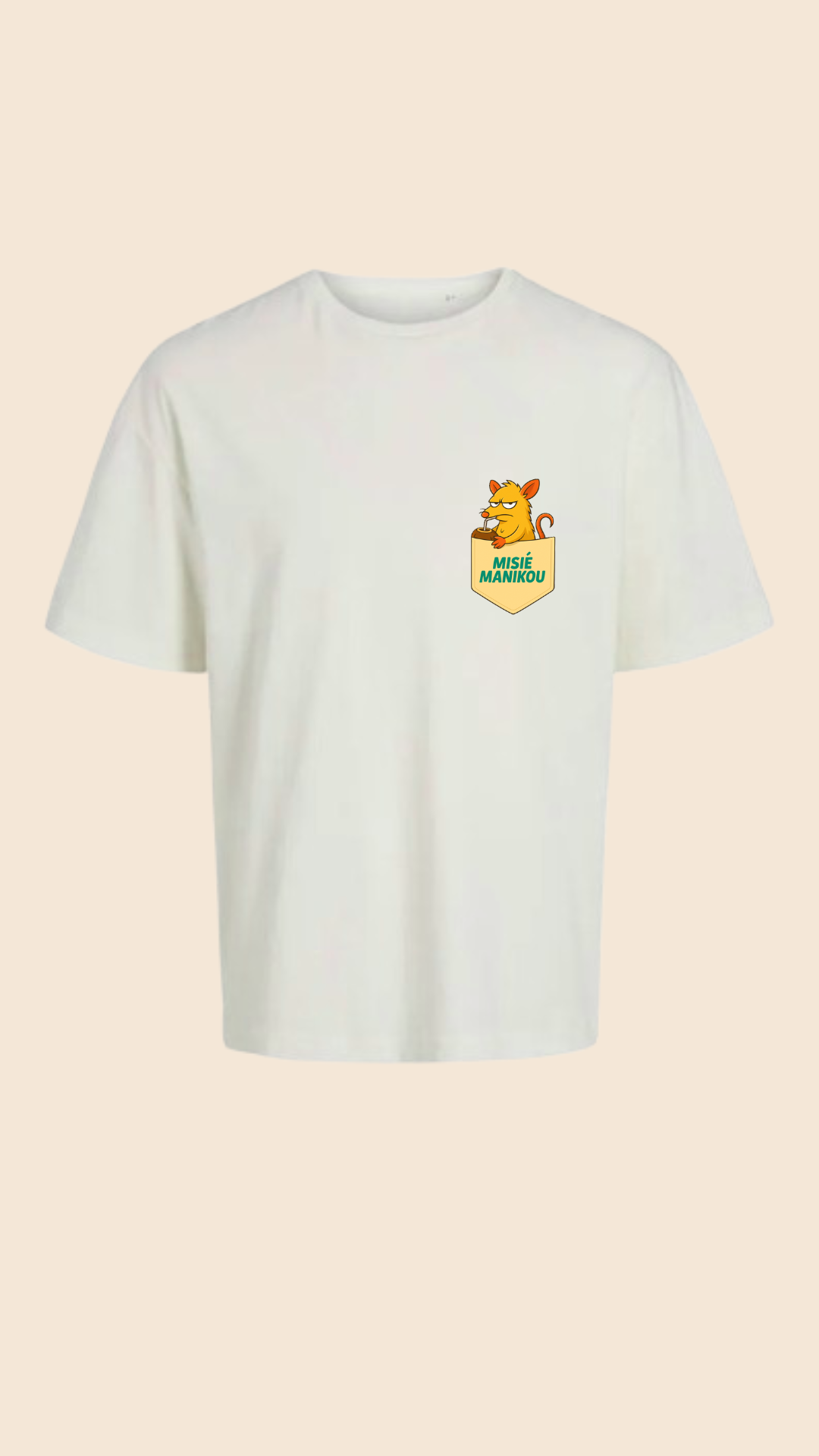 Misié Manikou T-shirt Manches Courtes