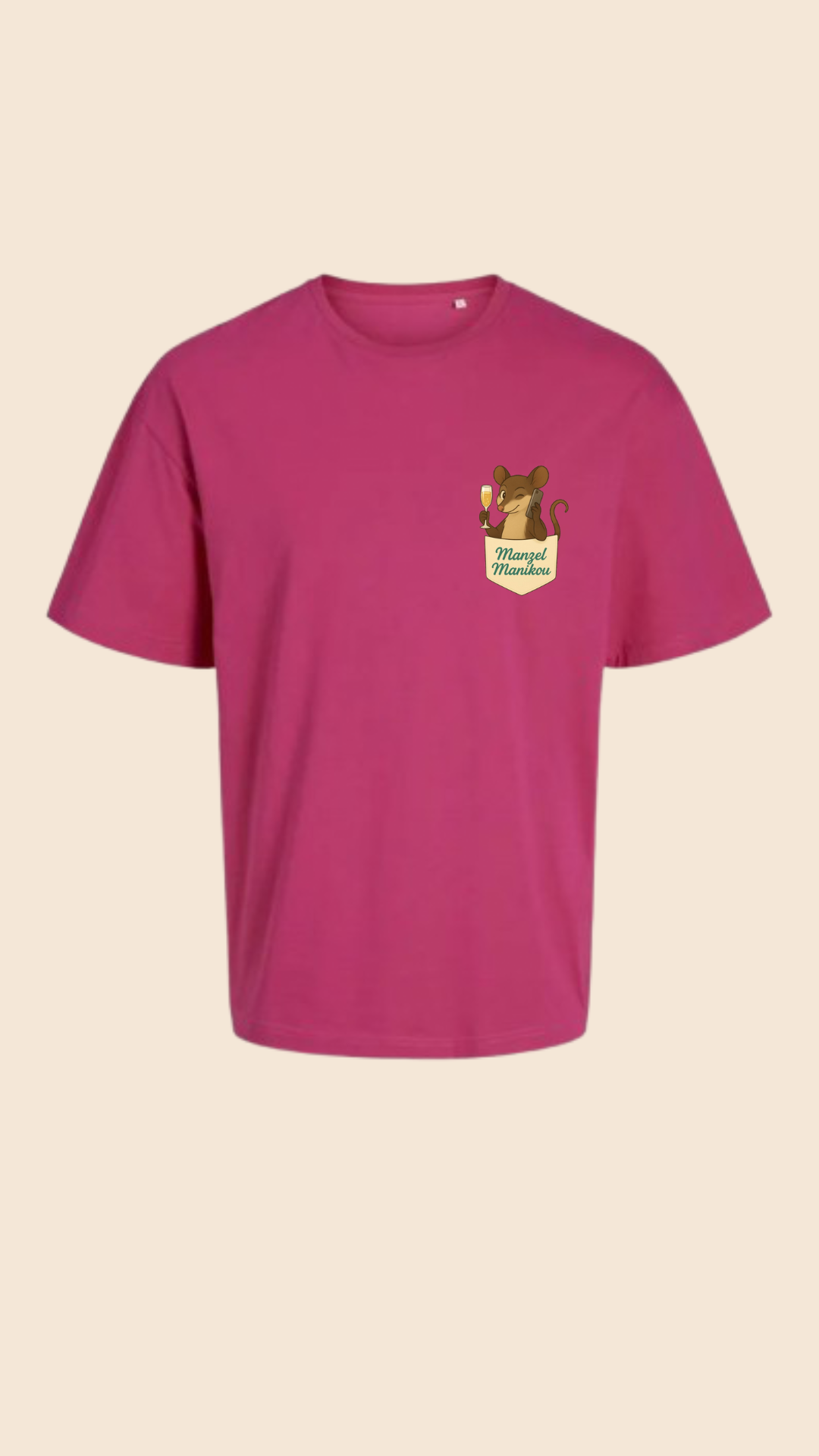 Manzel Manikou T-shirt Manches Courtes