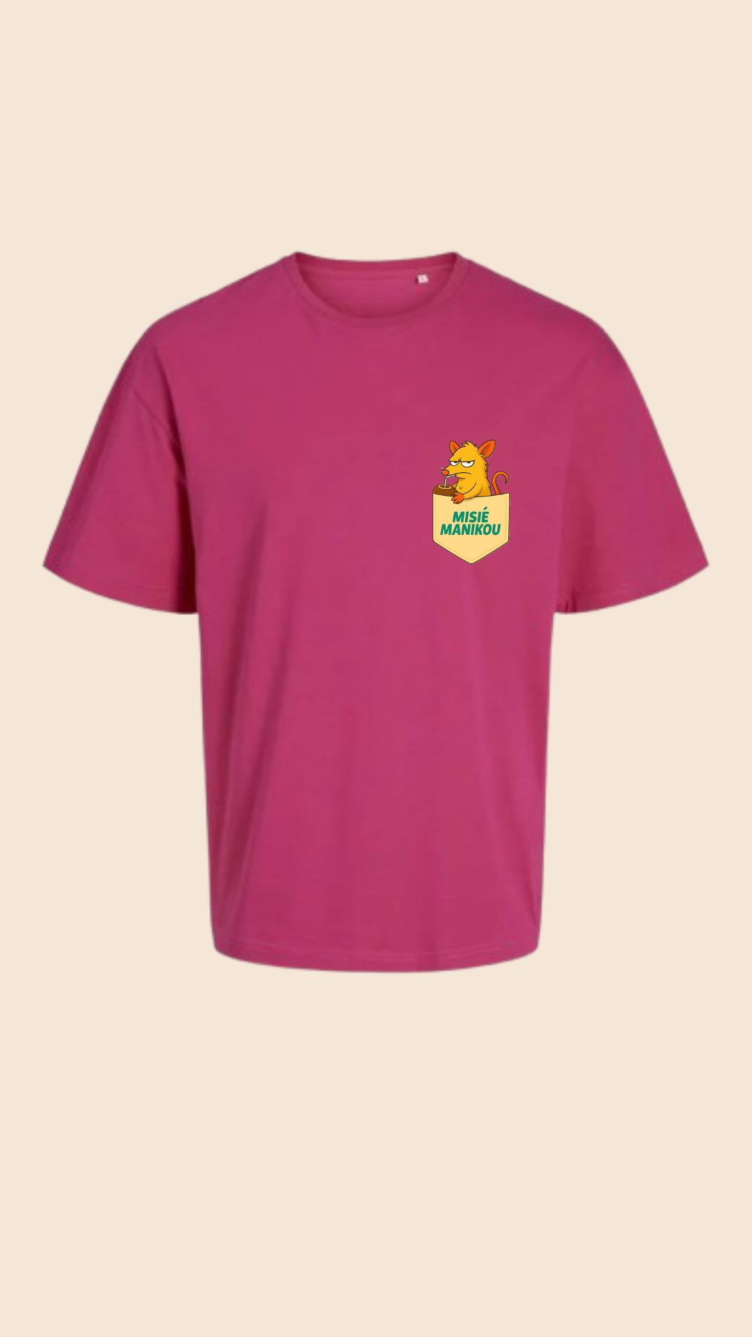 Misié Manikou T-shirt Manches Courtes