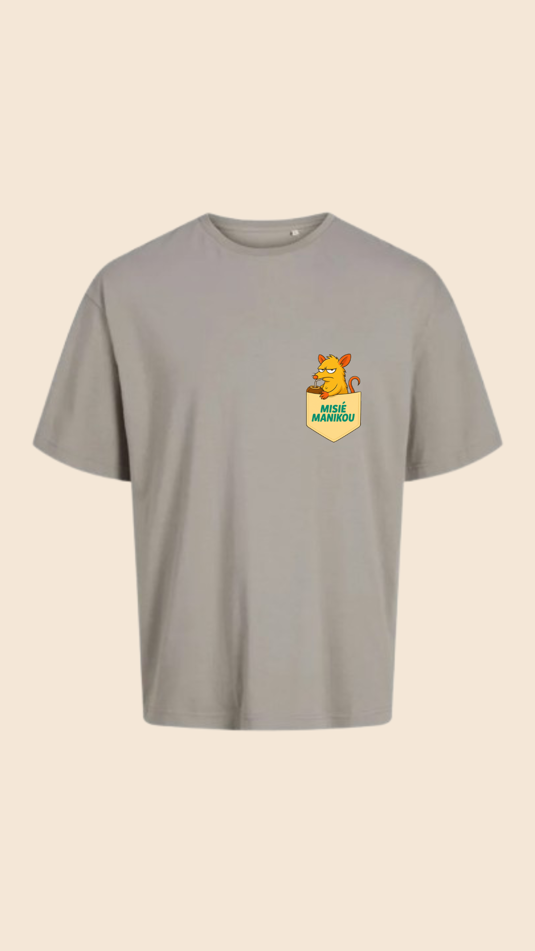 Misié Manikou T-shirt Manches Courtes