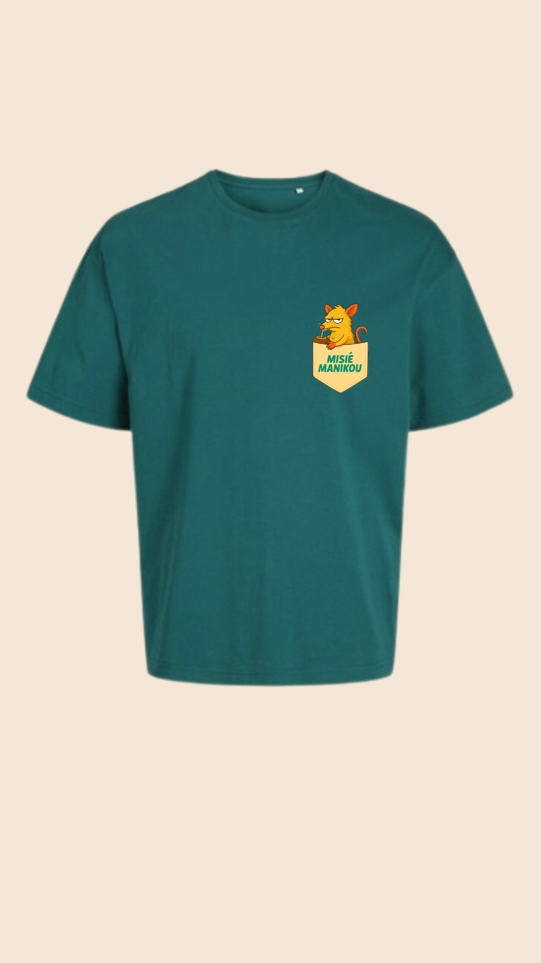 Misié Manikou T-shirt Manches Courtes